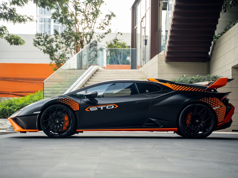 Lamborghini Huracan STO ปัจจุบัน